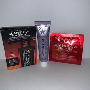 GLAMGLOW Cleanser, Oil, Moisturizer 3p Skin Set